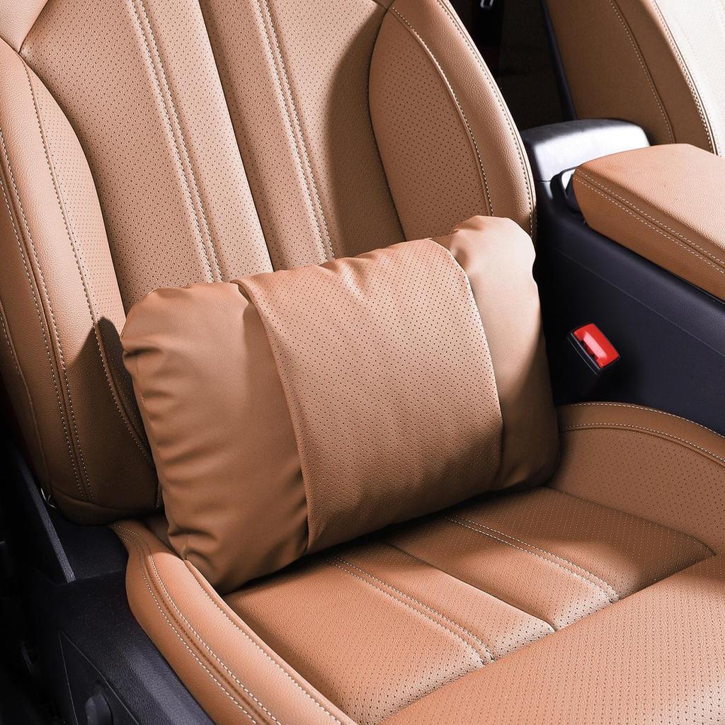 Leather Headrest Cover for Buick GL8, Encore Plus, Lingshang E5, Avia, Regal, Lu Zun, Angke Qi, and Century
