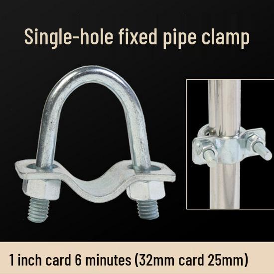 Stainless Steel Double U-Shaped Clamp for Delivery Bed/Galvanized Greenhouse Hose Tube Fastener