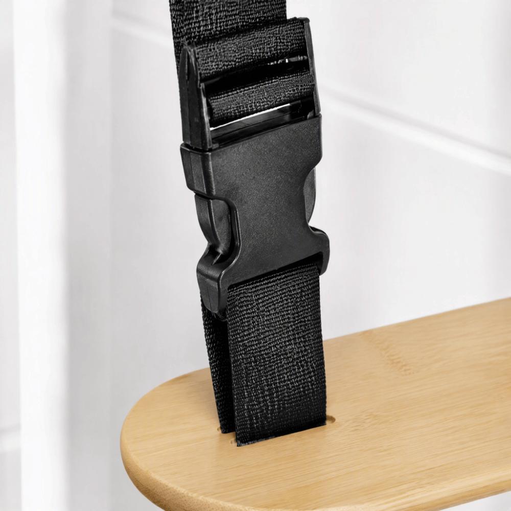 Adjustable Height Foot Pedal Bamboo High Chair Footrest Replacement Footrest Toddler