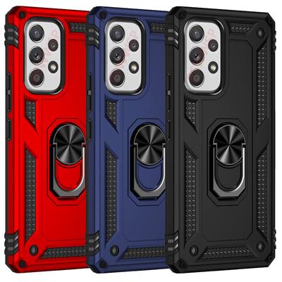 Nárazuvzdorné pancéřové pouzdro s kovovým kroužkem pro Samsung Galaxy A33 A53 A73 A52 A12 A13 A42 A55 A35 A54 A51 A50 A32 A21s A71 A22 A41