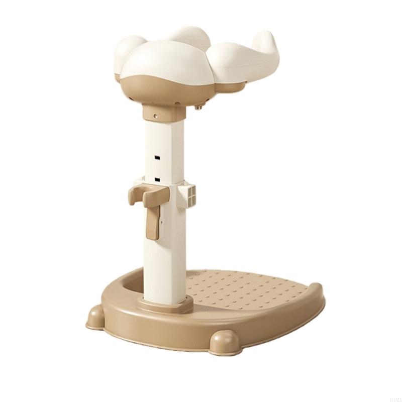 K1MA Infant Standing Bath Platform Ergonomic Structure Safe Nonslip Design Easy Maintenance Foldable Space Efficient