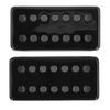 2PCS Humbucker Pickup Cover 14 Holes Electric Guitar Humbucker Pickup Cover for DIY