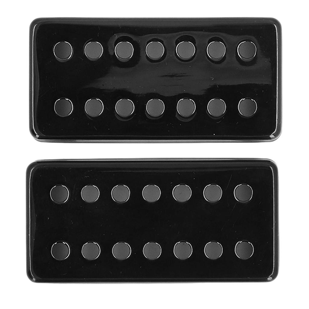 2PCS Humbucker Pickup Cover 14 Holes Electric Guitar Humbucker Pickup Cover for DIY