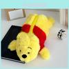 Trousse à crayons en peluche Winnie l'Ourson Grande capacité pour le rangement scolaire