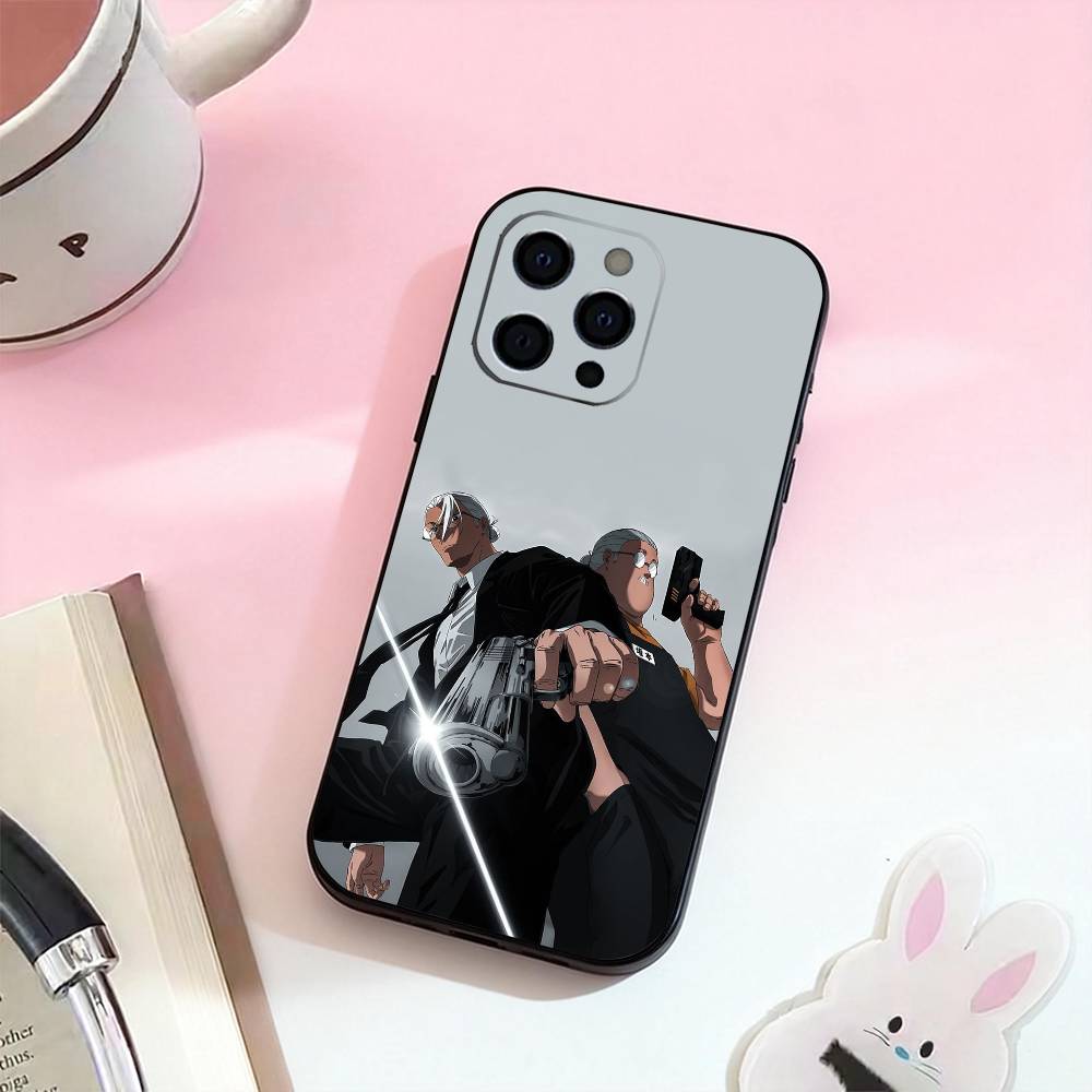 

Anime S-Sakamoto D-Days Phone Case For iPhone 17,16,15,14,13,12,11 Plus,Pro Max,Soft Silicone Black Cover iPhoneXSMAX