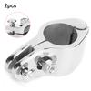 2Pcs Bimini Top Jaw Slide Clamp Steel Boat Hardware Fitting for Inflatable Commercial Yachts