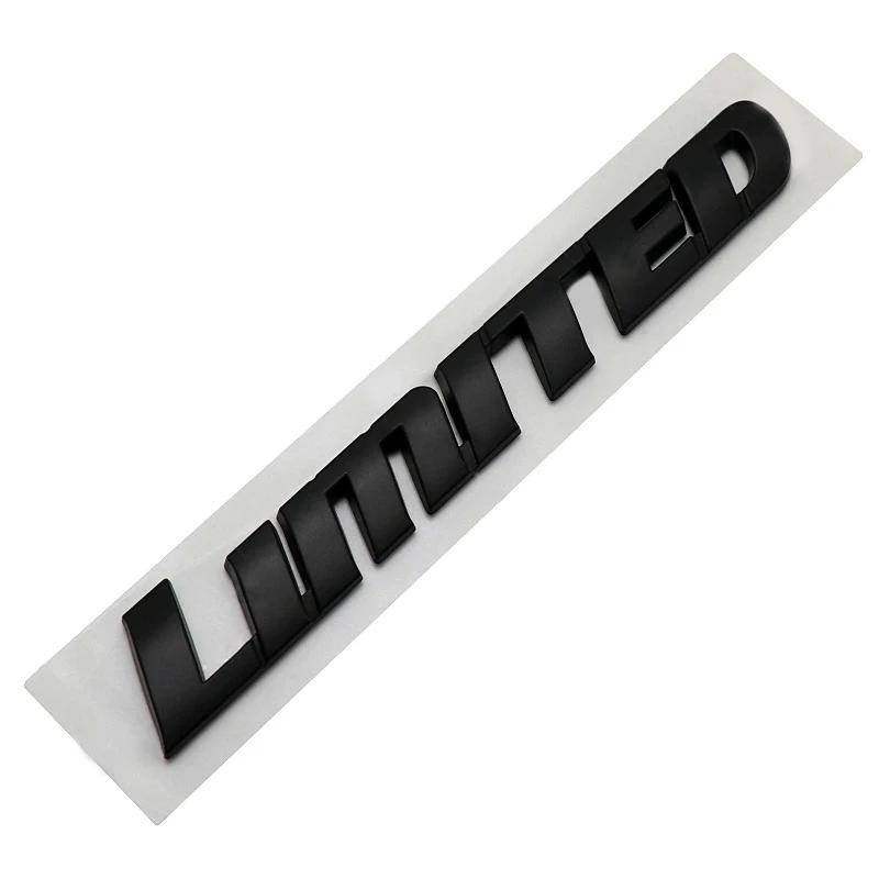 Car Trunk Emblem Sticker for Toyota LIMITED 4Runner Avalon Aygo CHR Auris Rav4 Avensis Camry Auto Decal Exterior Accessories