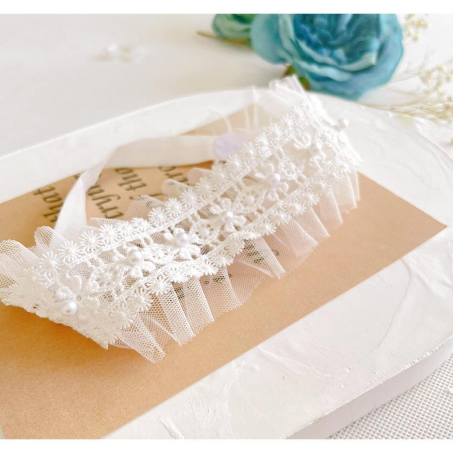 

Кружевные цветы принцессы Бант Детские повязки на голову Эластичные резинки для волос для девочек Аксессуары для новорожденных Младенческие аксессуары Реквизит для фотосъемки Головные уборы 2 pcs