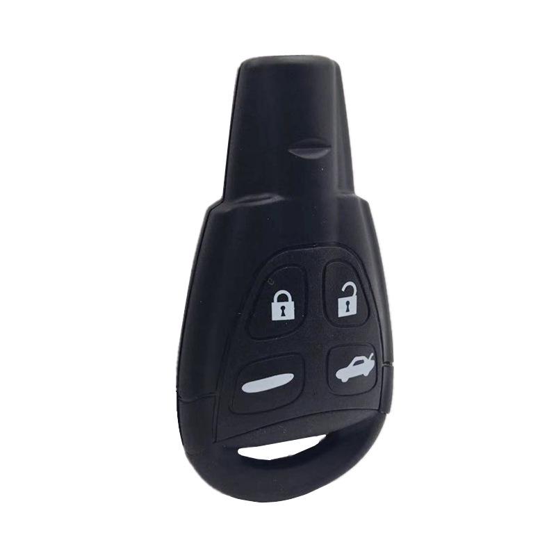 Saab 4-Button Smart Key Shell - Blank Key Compatible