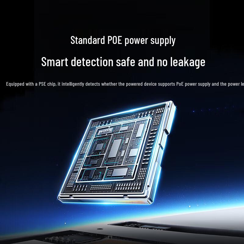 UGREEN 6-Port Gigabit PoE Unmanaged Network Switch