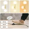 Floor Lamp, Floor Stand, 3-Light, Ambient Lighting, Stand Light, LED Lamp, Desk Lamp, 2700K4500K6500K Color Temperature Adjustable, Easy Operation