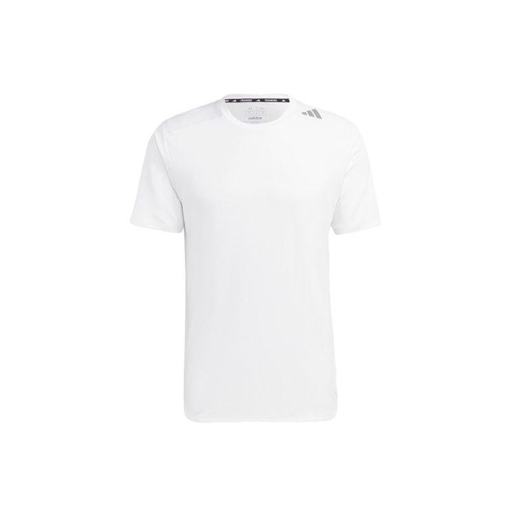 Adidas HIIT T Shirts Men's White Crew Neck Moderate IB9096