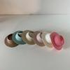Doll Sun Hat With Ear Cutouts Empty Top Straw Hat  For Costume Cosplay Decorative Party Accessory In Assorted Color