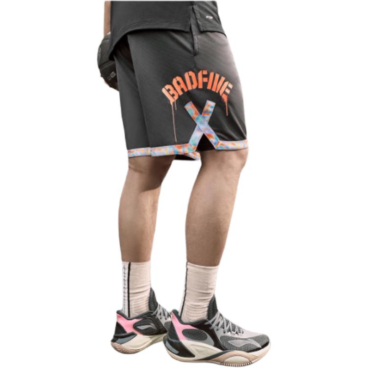 Li Ning Badfive Basketball Shorts Men's Blue AAPU111-8