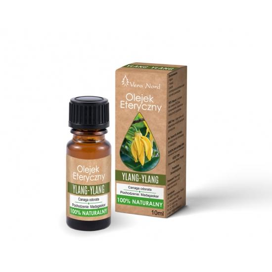 Vera Nord Pure Ylang-Ylang Essential Oil – 10ml High-Quality Aromatherapy Extract for Calming Relaxation