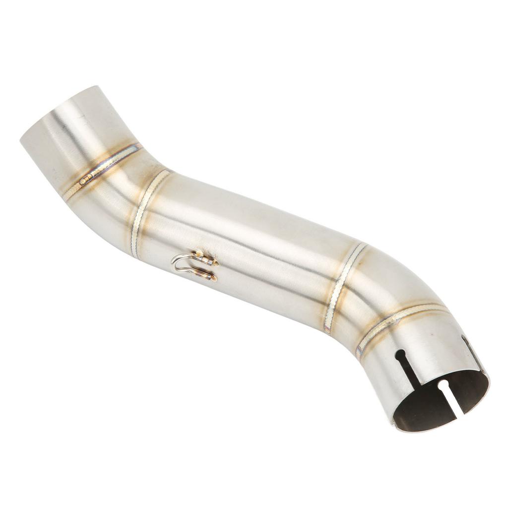 Motorcycle Exhaust Middle Pipe Stainless Steel Mid Link Connection Tube for CBR500R CBR400R CB500F CB500X CB400X CB400R