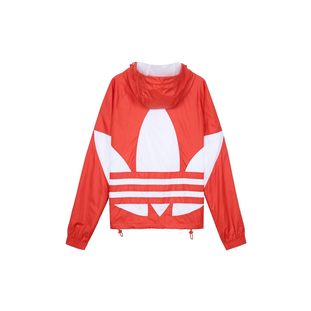 Adidas Originals Trefoil Jackets Men's Red Hooded Moderate Other FM7076