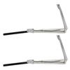 2PCS Greenhouse Vent Opener Aluminum Alloy Solar Automatic Greenhouse Window Opener for Farm