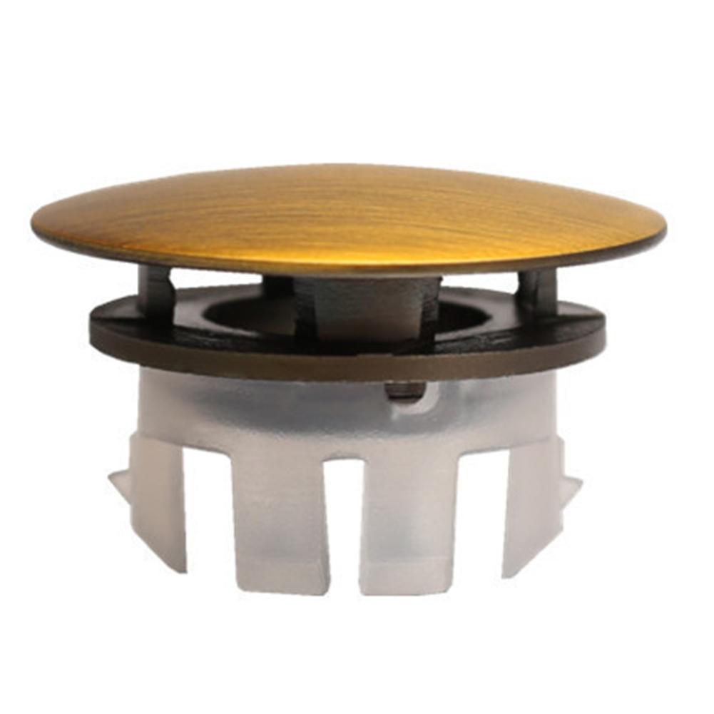 Brass Sink Overflow Cap Lightweight Design Logo-free Design For Bathroom Sink
