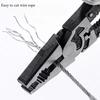 Multifunktionale universelle Seitenschneider, Drahtschneider, langlebige rutschfeste Reparaturwerkzeuge für professionelle Elektriker