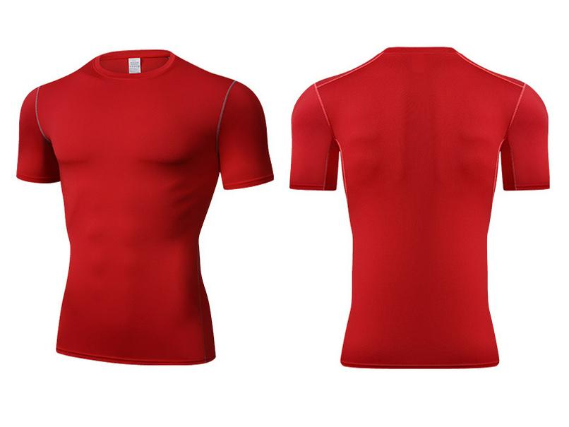 Men's Quick-Dry Compression Short Sleeve Basketball/Fitness Top