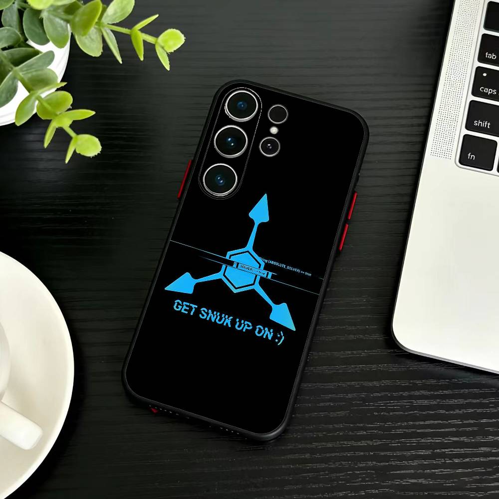 Hra M-Murder N V J Drones Pouzdro na telefon Pro Samsung S26,S25,S24,S23,S22,S30,S21,Ultra,Plus,FE 5G Černé Měkký kryt