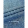 Women's Retro Wide Leg Jeans: Spring & Autumn 2025 Petite Draping Nine-Point Loose Straight Leg Pants