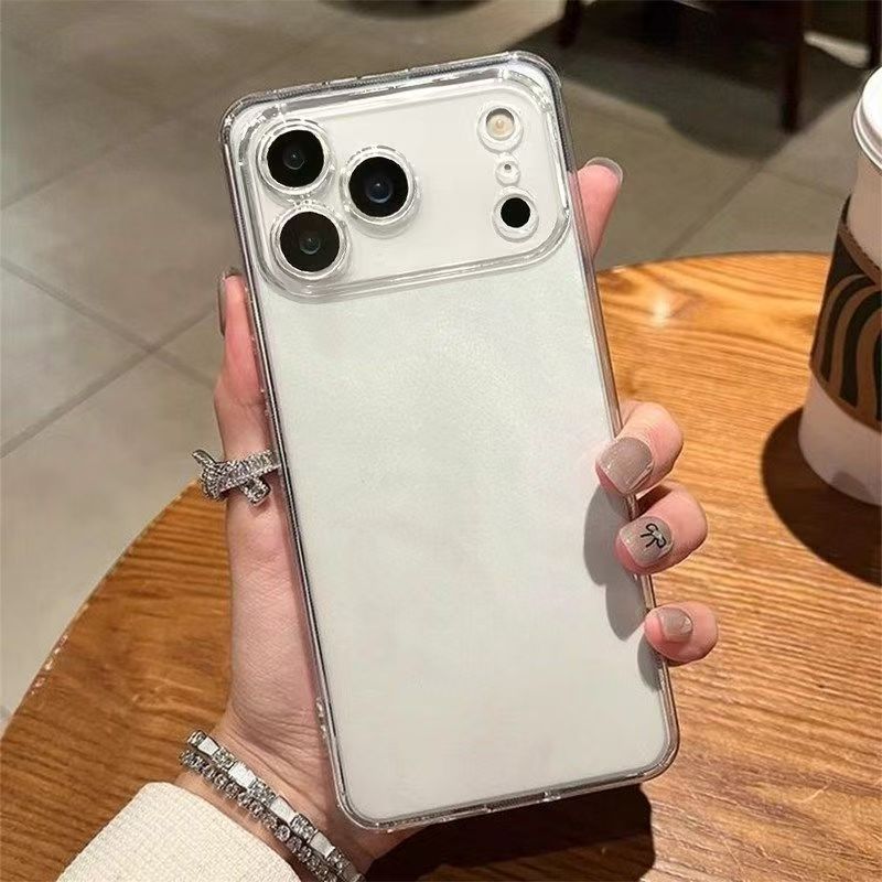 Clear Phone Case For iPhone 17 Pro Max Case Silicone Soft Cover For iPhone 11 12 13 14 15 16 Plus 17 Pro Max Air 16E Back Cover