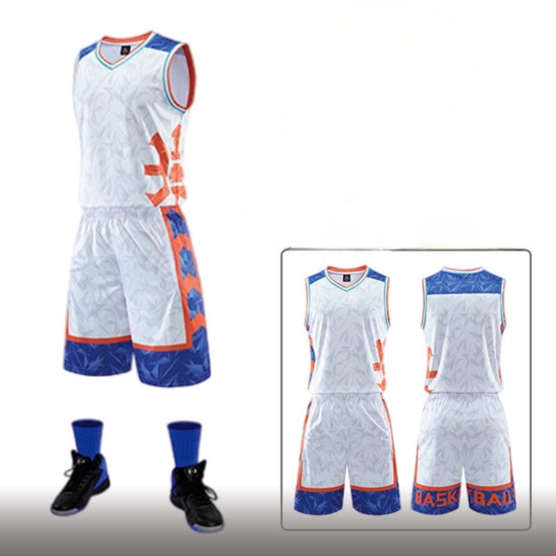 Basketball Suit, Male and Female Middle School Students Training Camp, Game Jersey, Sweat-absorbing Children
