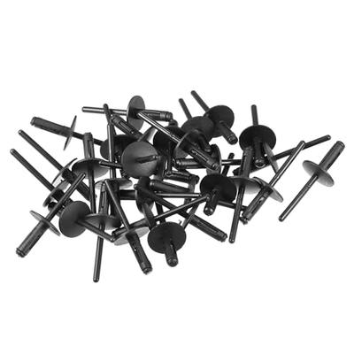 VekAuto 30pcs Fender Liner Rivets for BMW X1 2013-2023 Durable Plastic Black Wheelhouse Liner