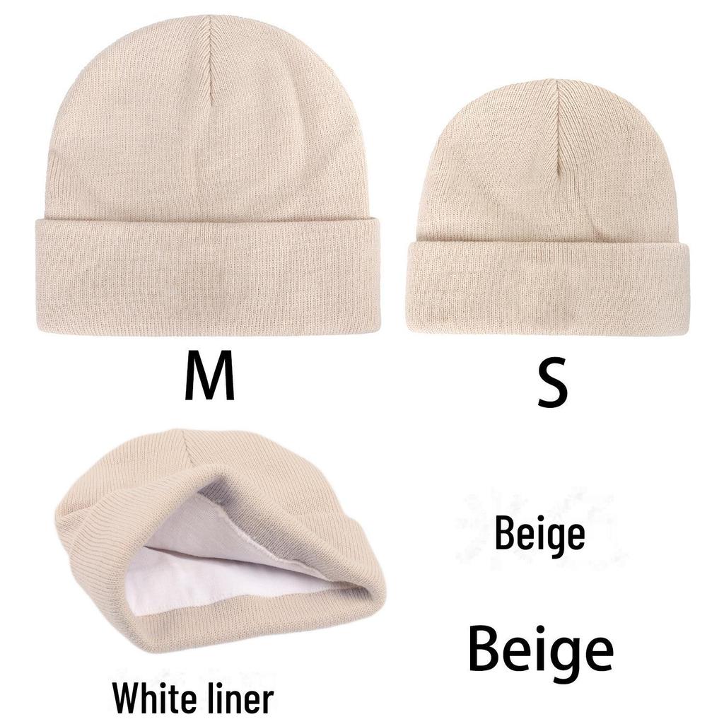 Autumn and Winter Knitted Parent-Child Woolen Hat for Children and Adults