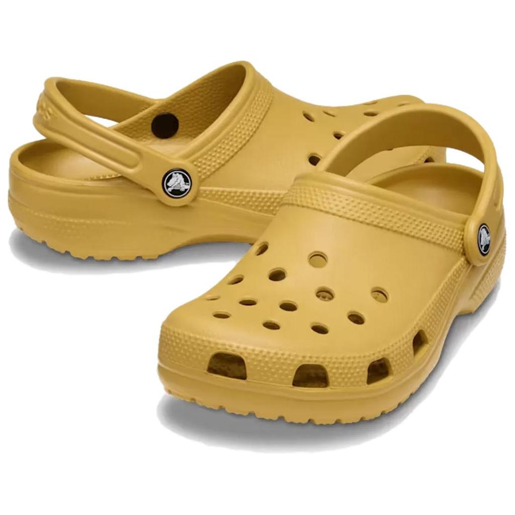 Crocs Classic Clog Comfortable Fashion Clogs Men Footwear Golden-Yellow 10001-76A