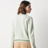 Women's POLO Collar Jacquard Cashmere Sweater