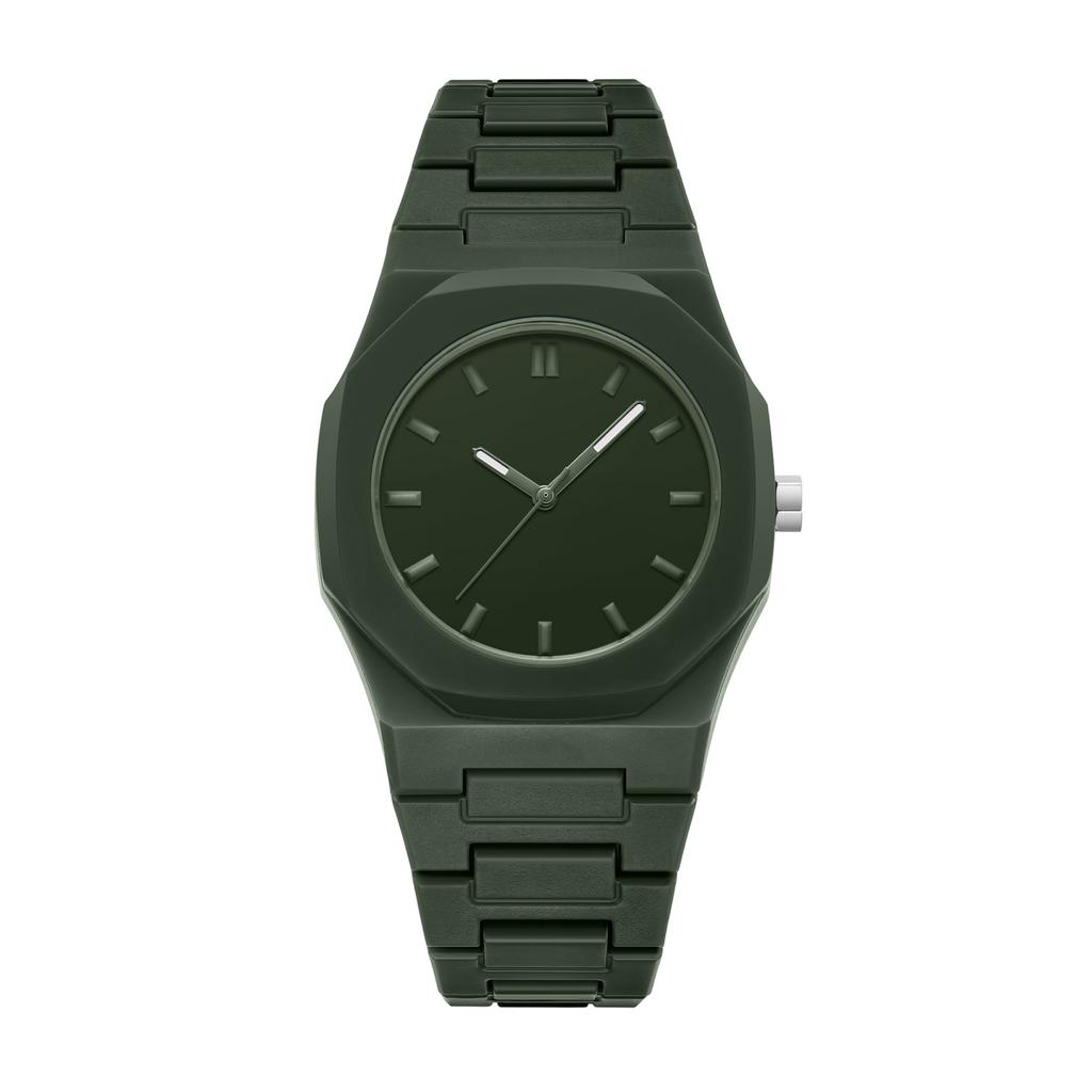 Rebirth Octagonal Comic-Style Watch, Two-Dimensional Line Art Quartz Watch, Simple Unisex Waterproof Watch for Both Men and Women