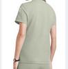Ladies' Loose And Comfortable V-neck Short Sleeved Workwear With Multiple Pockets Suit Set