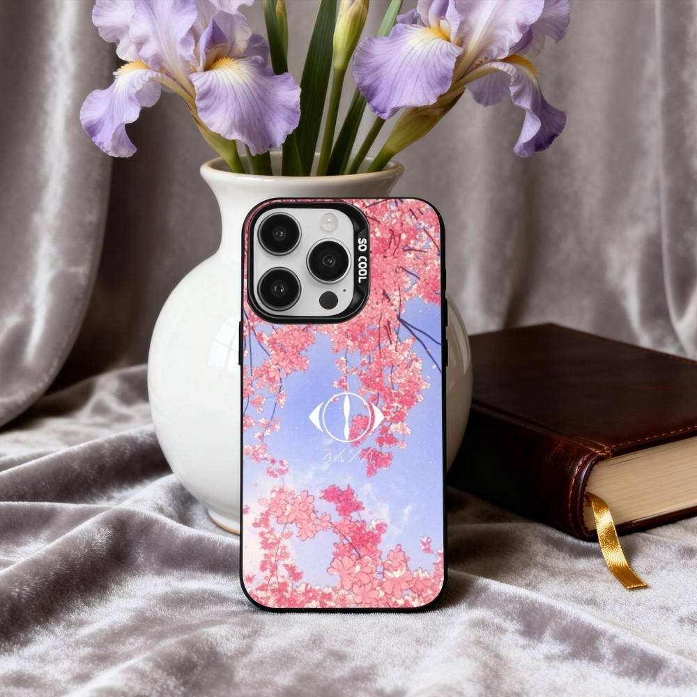 M-MUSIC Y-YorushikaS A-ART Phone Case For iPhone17,16,15,14,13,12,11 Plus,Pro Max Candy Silver Plated Inside Cover