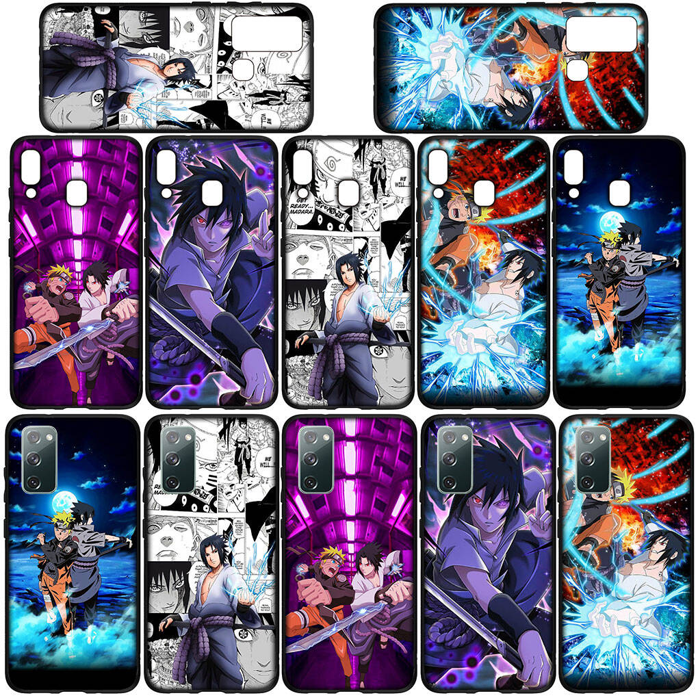 Phone Case for iPhone 17 15 16 Plus Redmi Note 14 12 11 13 Pro Max Huawei P30 P20 Lite OPPO A60 A40 A80 A38 A54 A17 Sasuke Uchiha Cute Narutos Cover