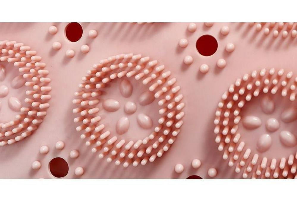Round Waterproof Anti-Slip Bathroom Mat for Shower, Toilet, and Home