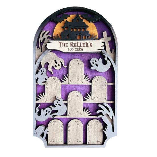 Halloween Graveyard Tombstones Prop Wooden Gravestone Halloween Figurine for Graveyard Scene DIY