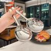 1Pc Big Head Stainless Steel Round Spoon Large Size Dining Spoon Rice Serving Spoon Drain Hole Heat Spoons Kitchen Tool Utensils