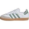 Samba OG J White Silver Green Kids Sneakers Cloud-White Gum JP5479
