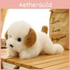 Cartoon Dog Plush Toy For Kids With Pp Cotton Filling Sit Worryfree Night Sleep Gift For Children