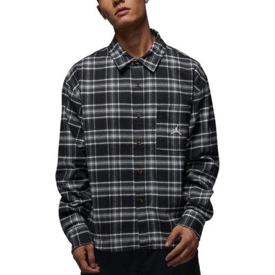Chemise à manches longues en flanelle graphique pour homme M J Brk IF1858-010
