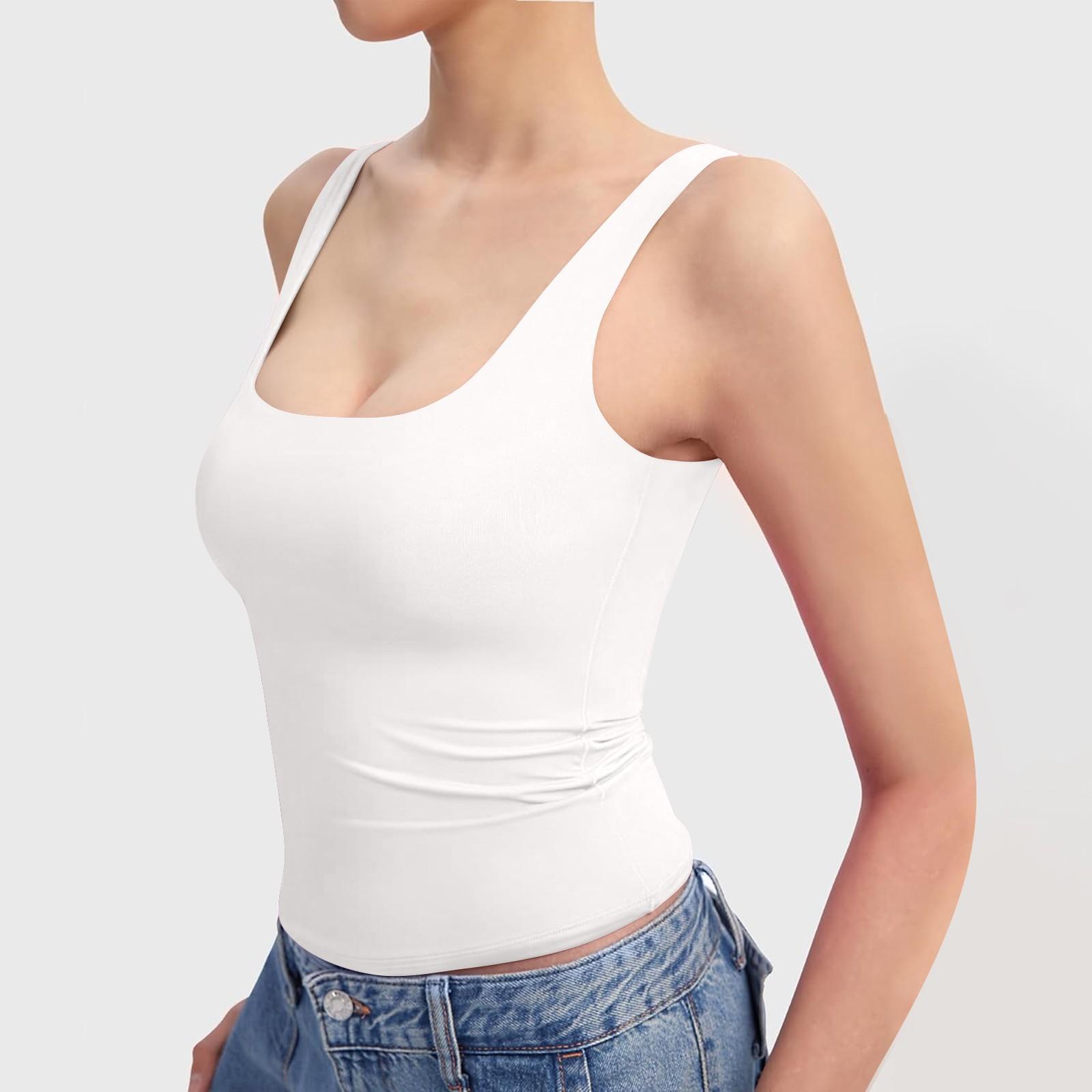 

Женский повседневный спортивный жилет с однотонным низом и облегающим верхом снаружи XXL белый