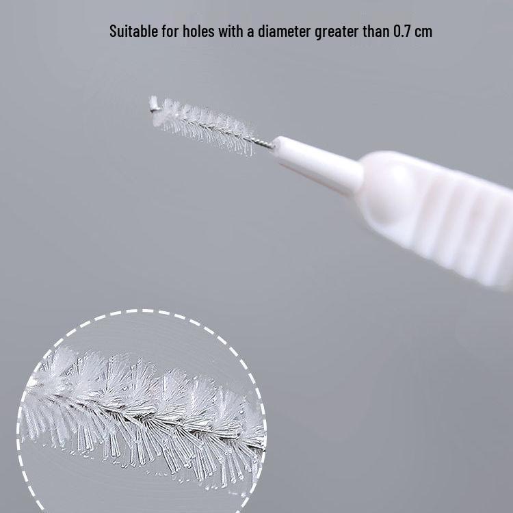 Multi-Function Anti-Clog Shower Head and Faucet Gap Cleaning Brush