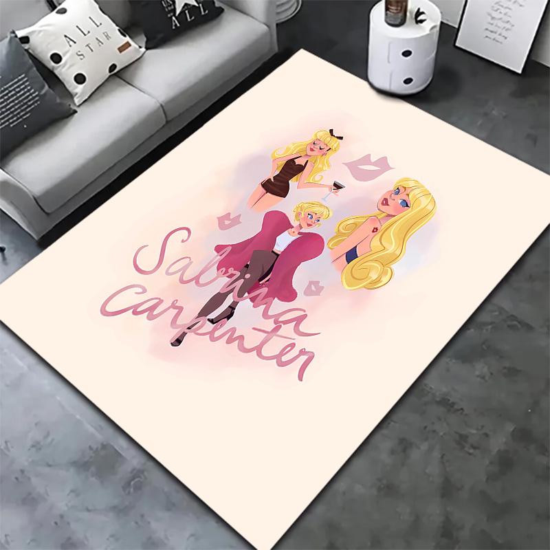 Sabrina Carpenter Carpet Rug For Living Room Bedroom Home Sofa Decoration Kids Play Nonslip Floor Mat