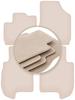 PREMIUM Beige Floor Mats For: Honda Jazz V Hybrid 2020-
