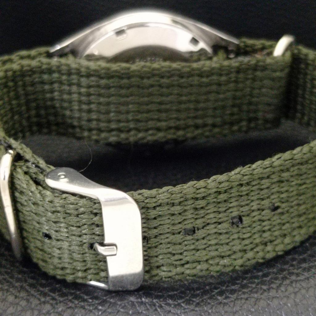 JAPAN VINTAGE SEIKO 5 AUTOMATIC 6309A MENS GREEN COLOR DIAL WATCH A701537-5 R206b-a701537