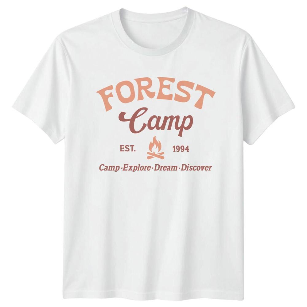 Forest Camp Est 1994 Camping Explore Dream Discover TShirt S