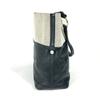 HERMES Corlule 25 Bag Shoulder Bag Tote Bag Toile H / Coating canvas Black/gray